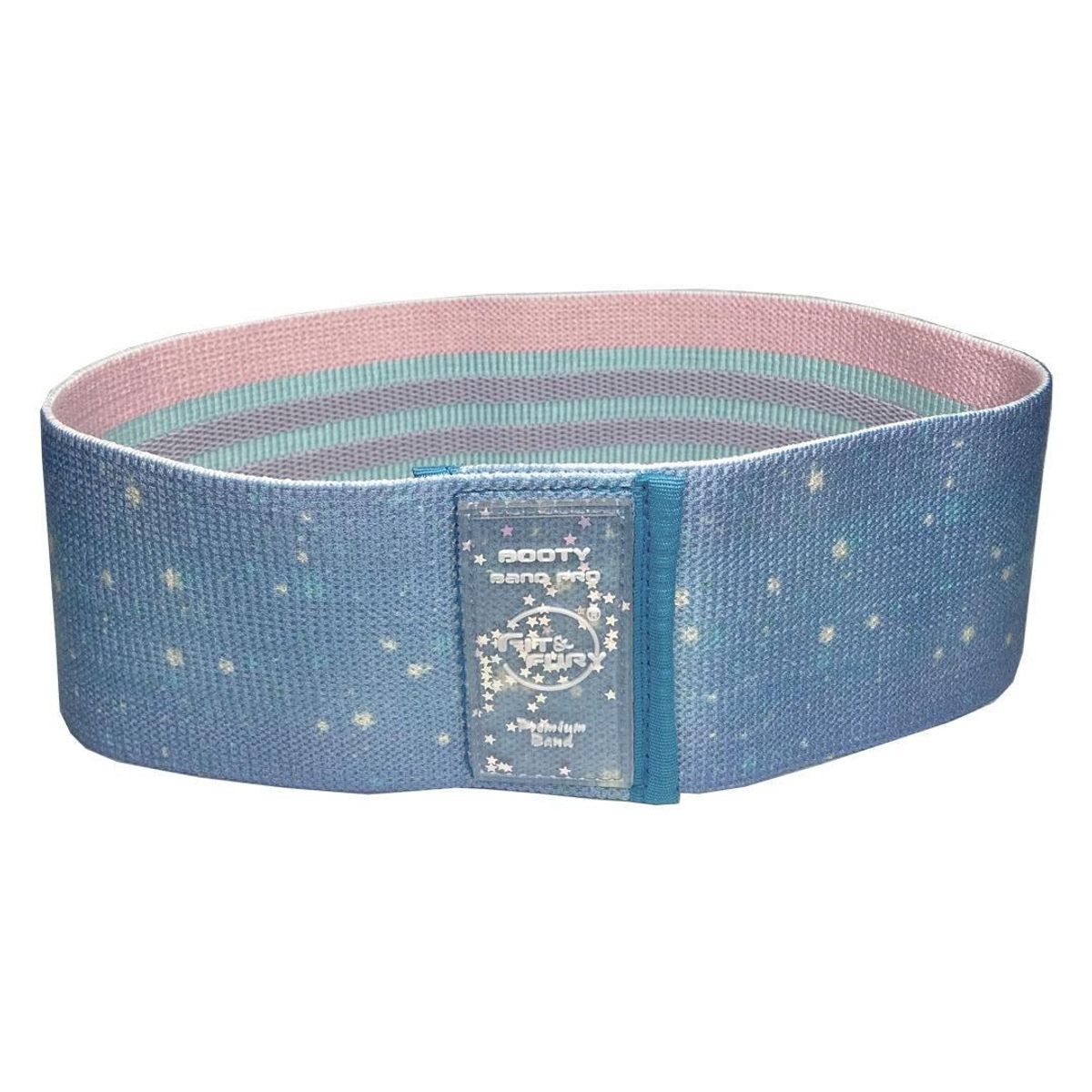 FIT AND FURY - Banda pro de resistencia media  azul estrellas Fit and Fury