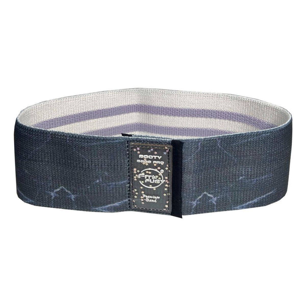FIT AND FURY - Banda pro de resistencia fuerte marmolada negra Fit and Fury