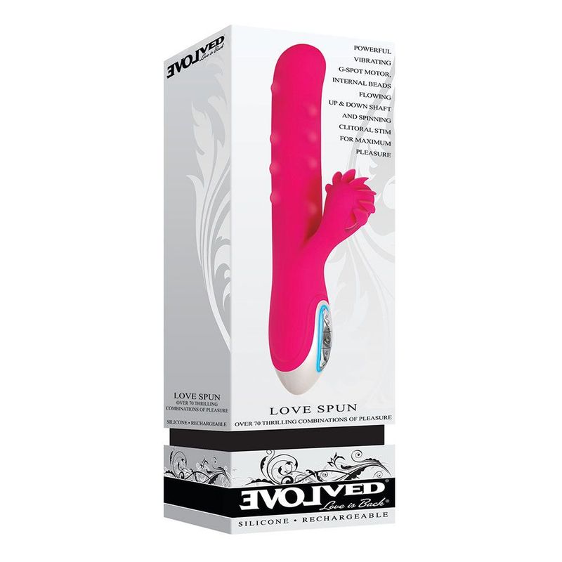 EVOLVED - Vibrador Amor Hilado Tipo Rabbit