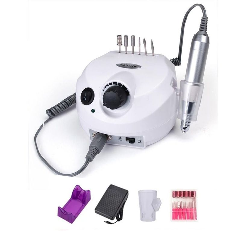GENERICO - Kit Pulidor De Uñas Electrico Manicurepedicure