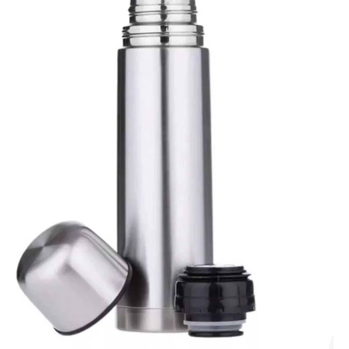 SHENGKE - Termo Bala Acero Inox 500ml Doble Capa Térmica Color Platead