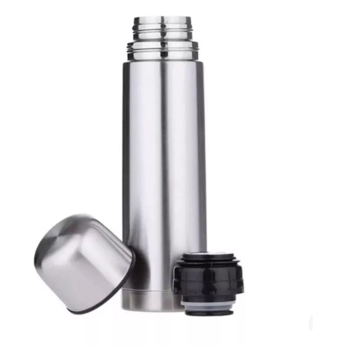 SHENGKE - Termo Bala Acero Inox 500ml Doble Capa Térmica Color Platead