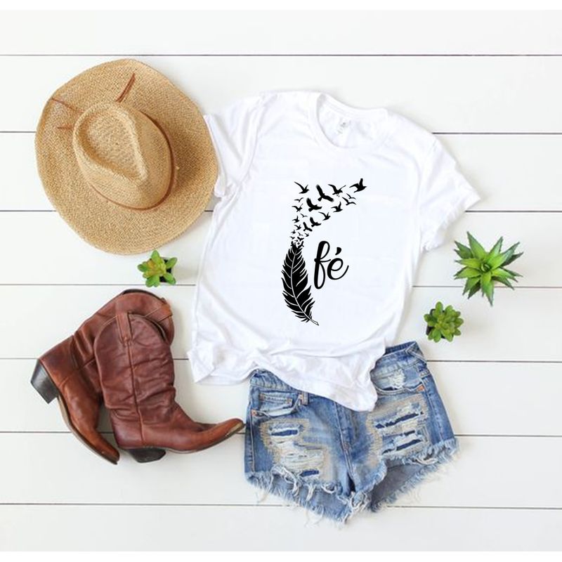 FLORESA - Camiseta Mujer Estampado De Moda Floresa