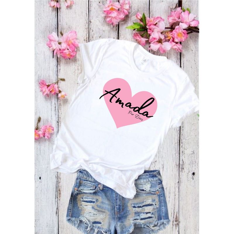 FLORESA - Camiseta Mujer Estampado Floresa