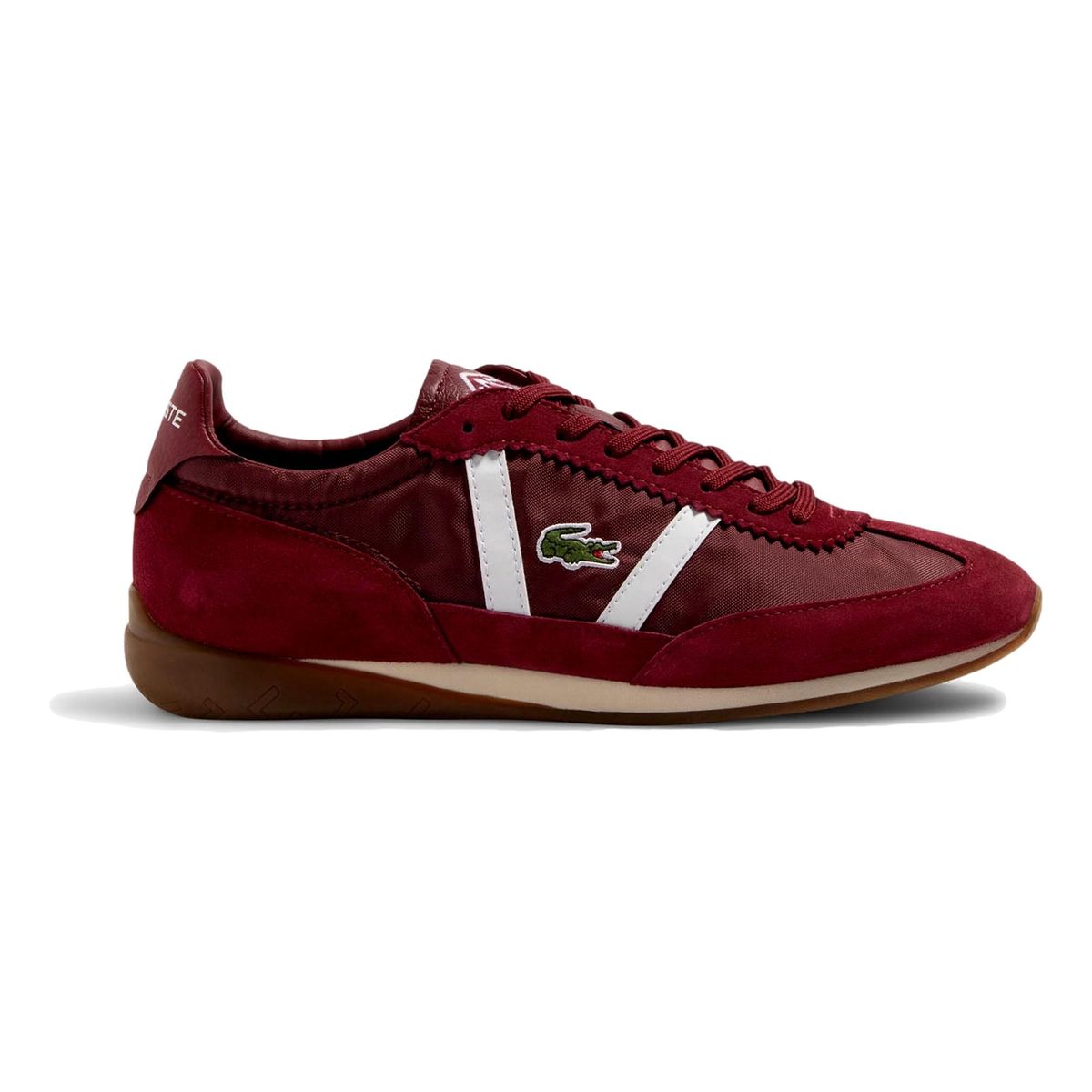 LACOSTE - Zapatilla Hombre Lacoste Low Pro 46CMA0038 Vinotinto