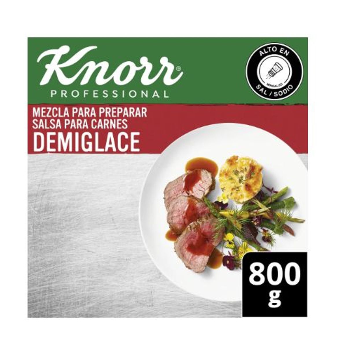 KNORR - Mezcla para Preparar Salsa para Carnes Demiglace Knorr X800g