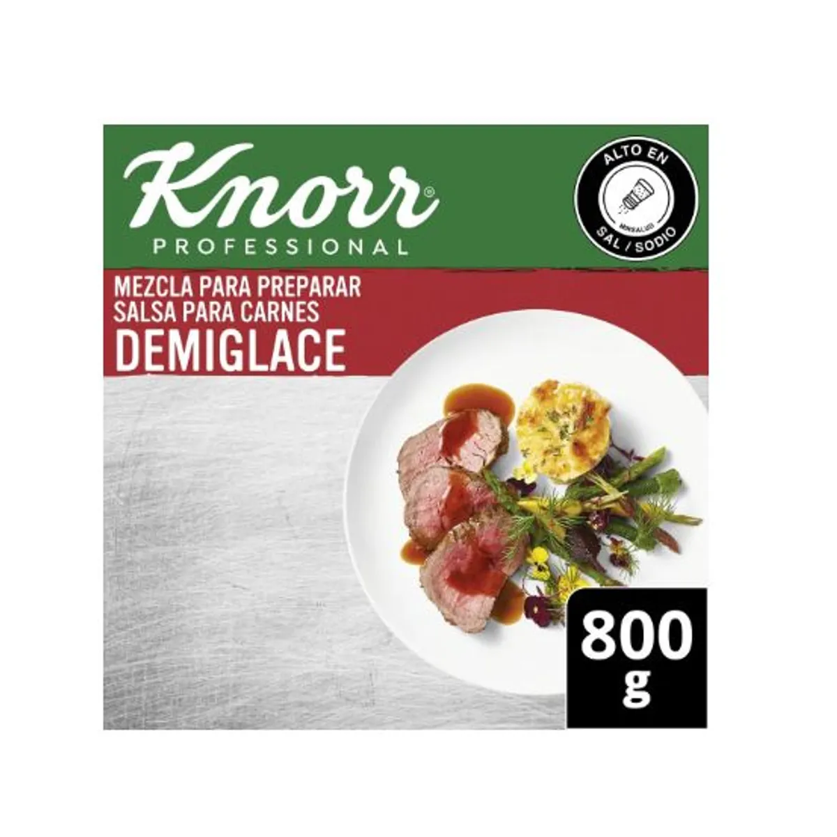KNORR - Mezcla para Preparar Salsa para Carnes Demiglace Knorr X800g