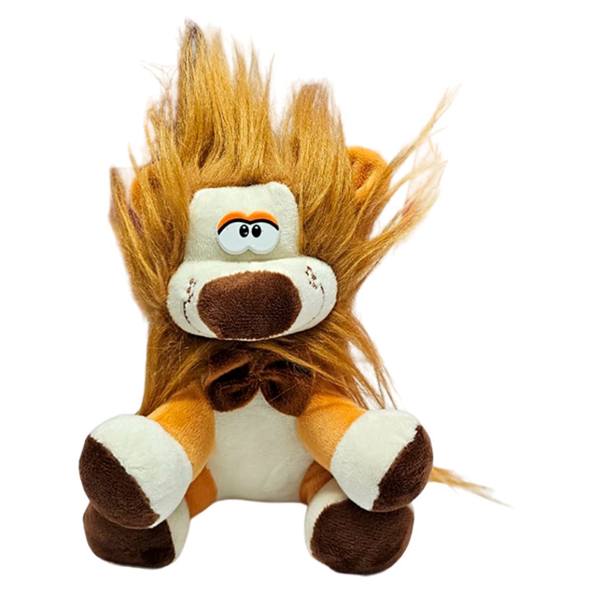 GENERICO - Peluche León Selva 20cm Alto Pelo Liso Juguete Regalo