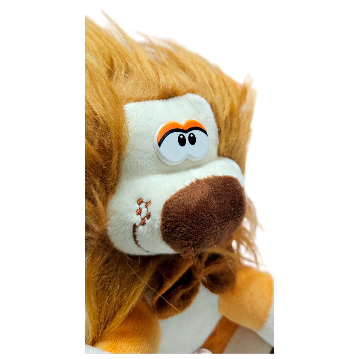 GENERICO - Peluche León Selva 20cm Alto Pelo Liso Juguete Regalo