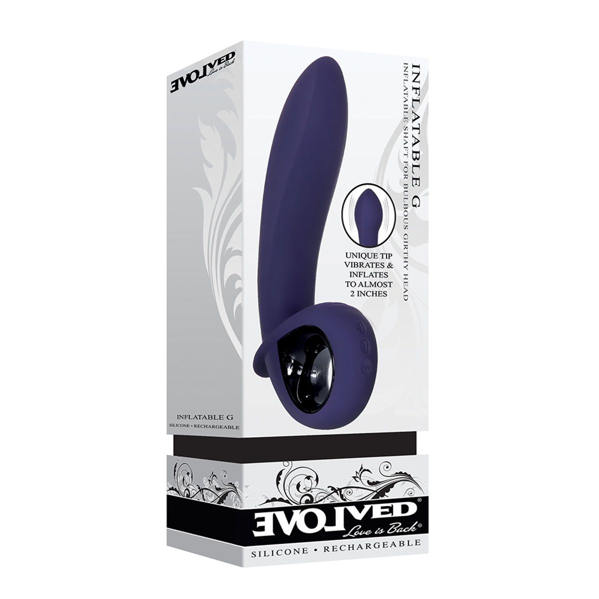 EVOLVED - Evolved Vibrador Inflable Morado