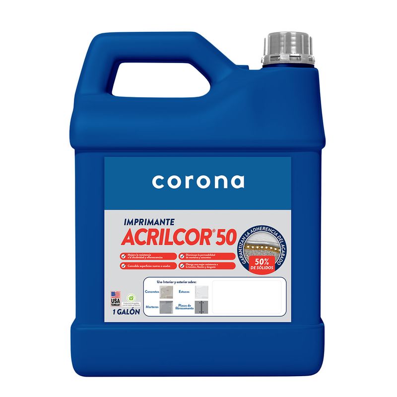 CORONA - Acrilcor® 50 Corona  4 Kilogramos