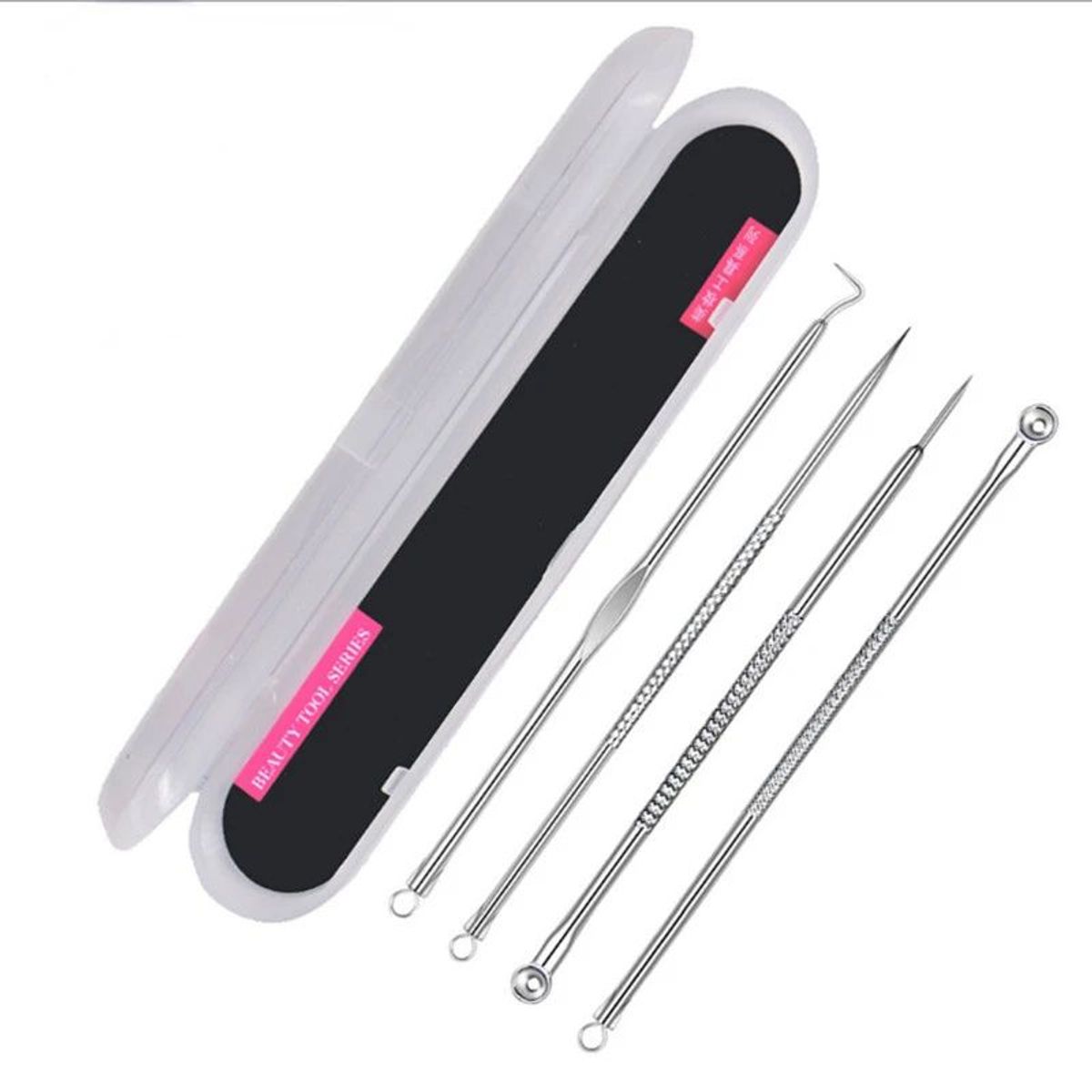 GENERICO - Kit  limpieza facial extraer espinillas acne puntos negros