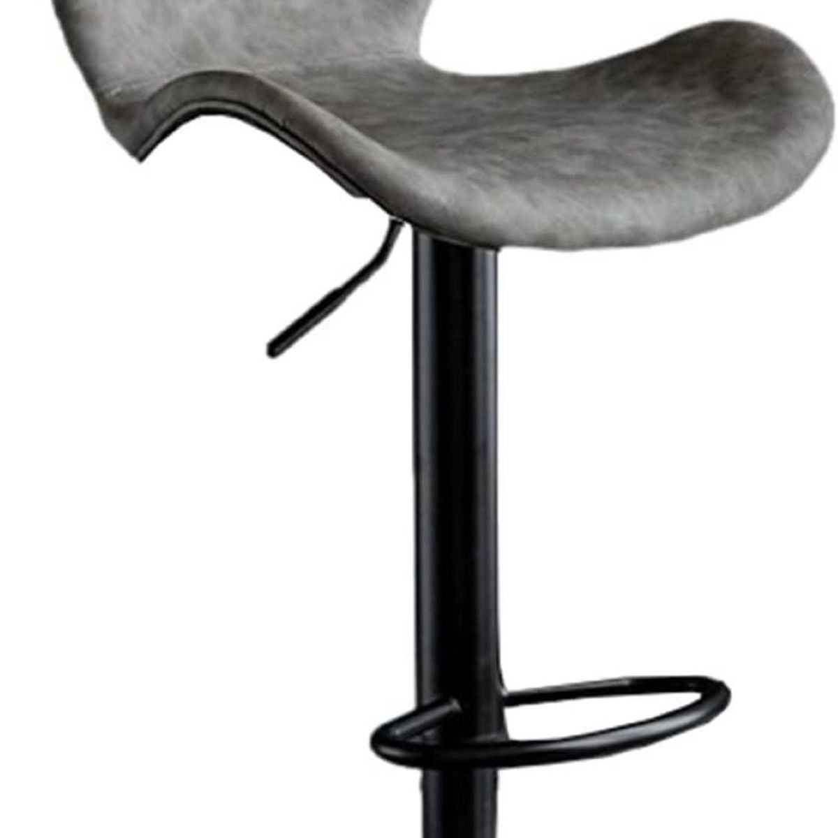 MOBLIHOUSE - Set X3 Silla Bar Bursa Con Altura Ajustable Color Gris