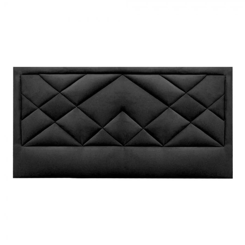 MAGIC CLASS - CABECERO ACACIO DE PISO200X150 ECOCUERO NEGRO