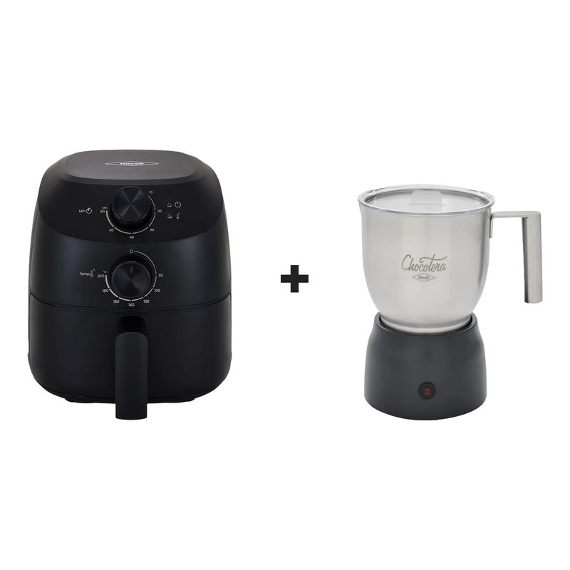 HACEB - Combo Haceb Freidora Aire 2 Ltrs + Chocotera Multibebida