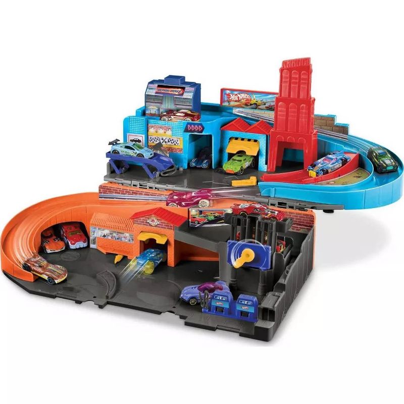 HOT WHEELS - Pista Hot Wheels Ultra Hots Sto Go Trackset