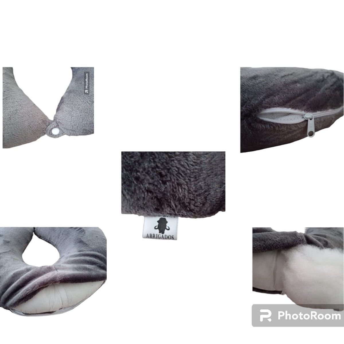 GENERICO - Almohada De Viaje Cojin Viajero abrigados Funda Con Cremallera