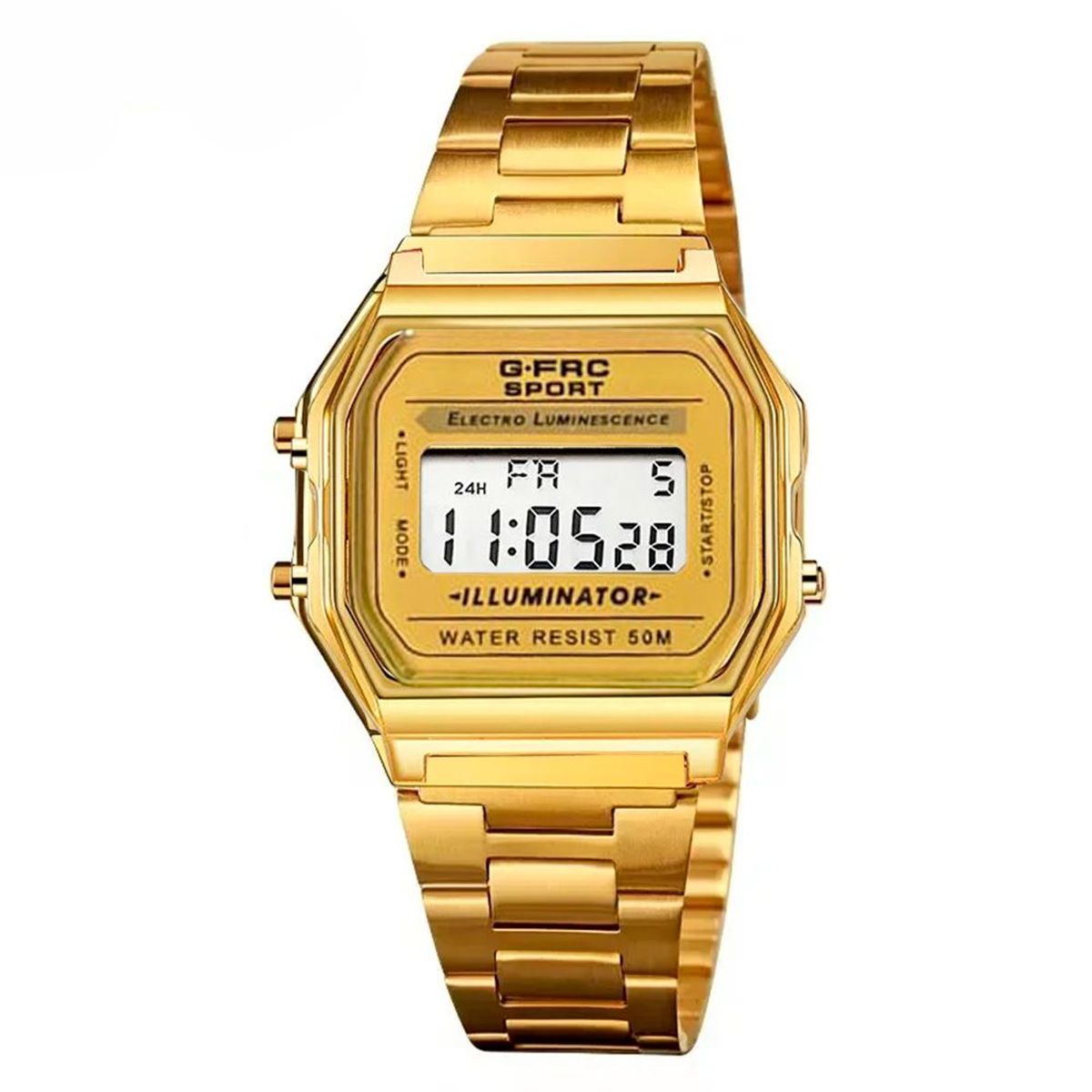 GFORCE - Reloj Dama G-force Mujer Digital Lady Acero A19148 + Estuche