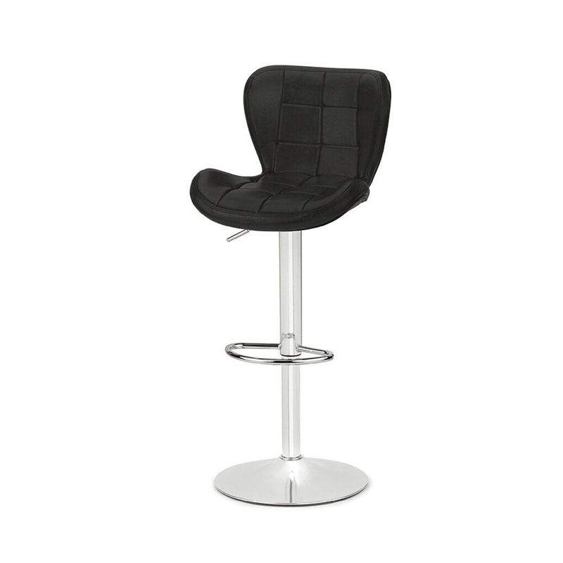 ICONICA HOME GALLERY - Silla Para Barra Tapizasa Kiti Negra