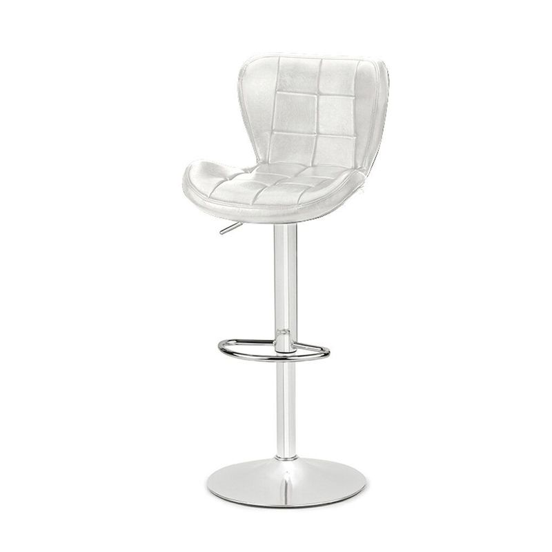 ICONICA HOME GALLERY - Silla Para Barra Tapizasa Kiti Blanco