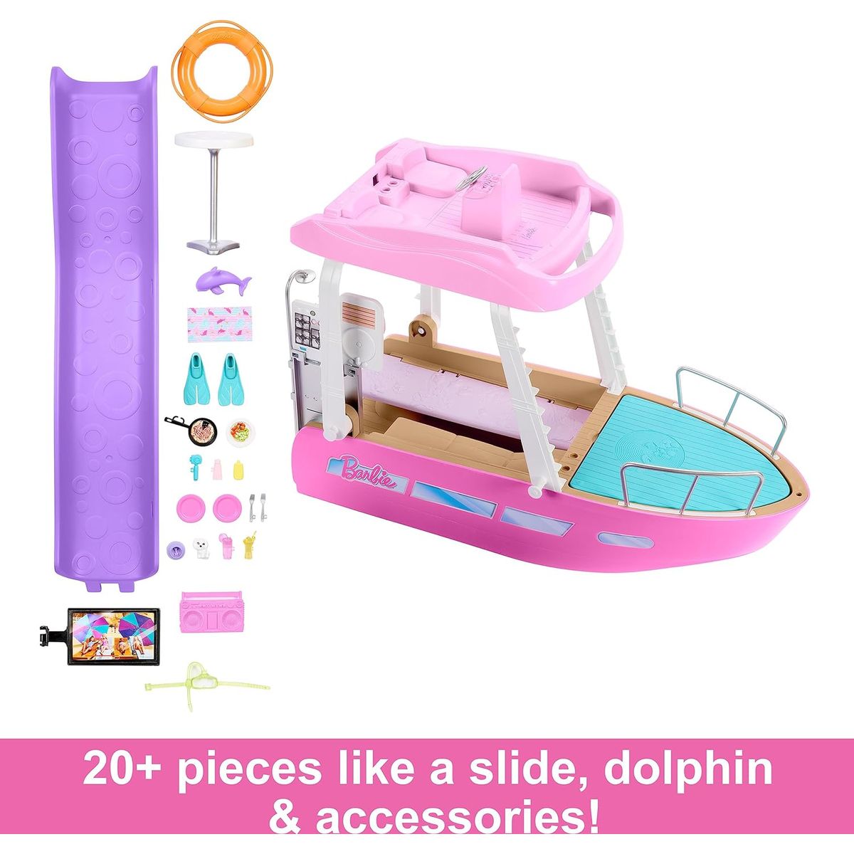 BARBIE - Barbie Dream Boat Playset Barco De Los Sueños