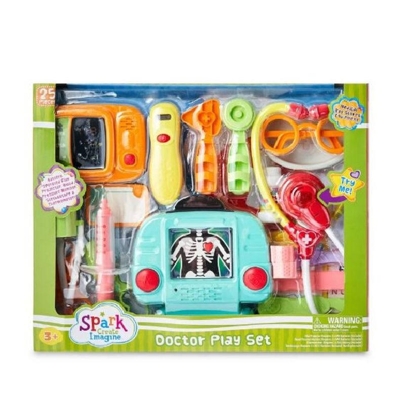 GENERICO - Juguete Set Medico Infantil 25pcs Funciones Reales