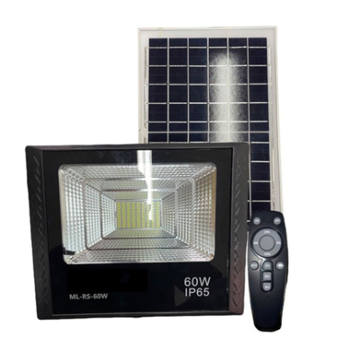 GENERICO - Reflector Solar 60w Led Ultrabrillante