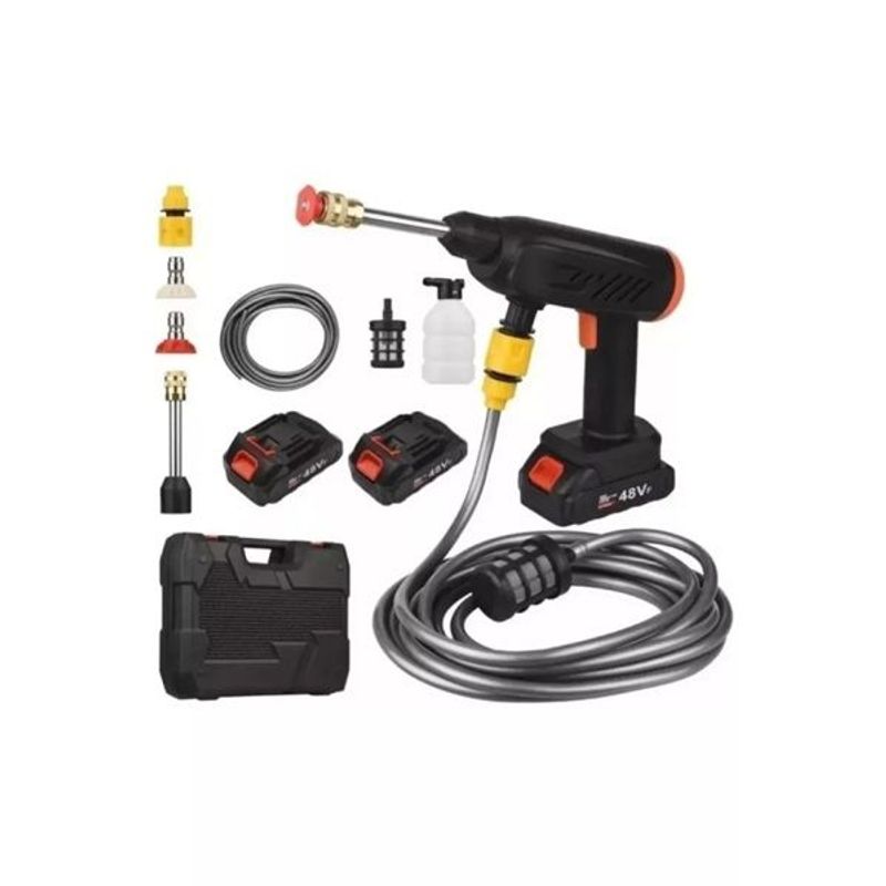 GENERICO - Hidrolavadora Inalambrica Portatil 48v Doble Bateria