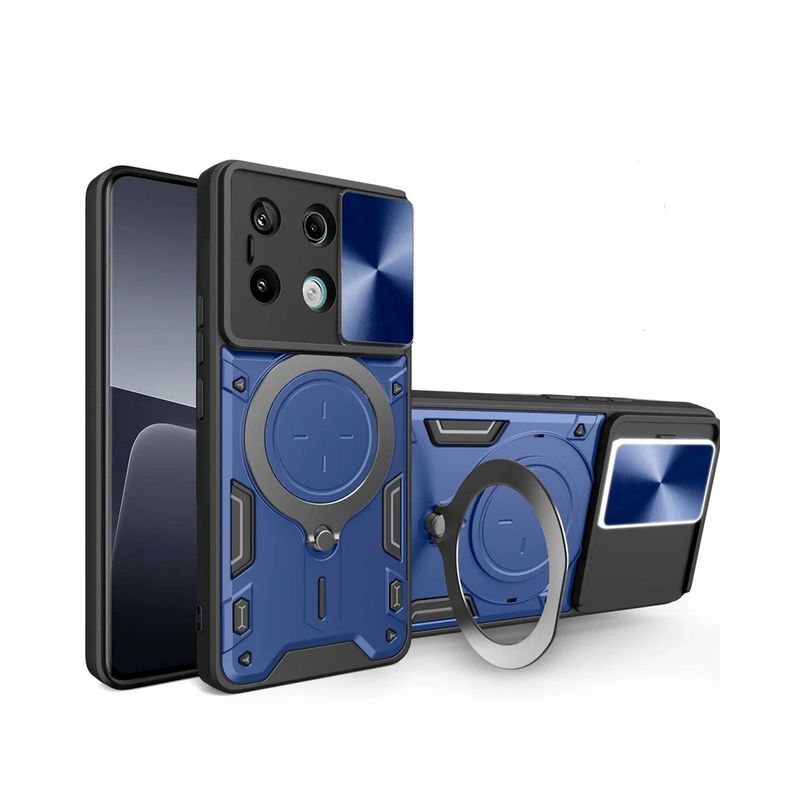 GENERICO - Estuche Proteccion Camara Para Xiaomi Redmi Note 13 Pro 4G Azul