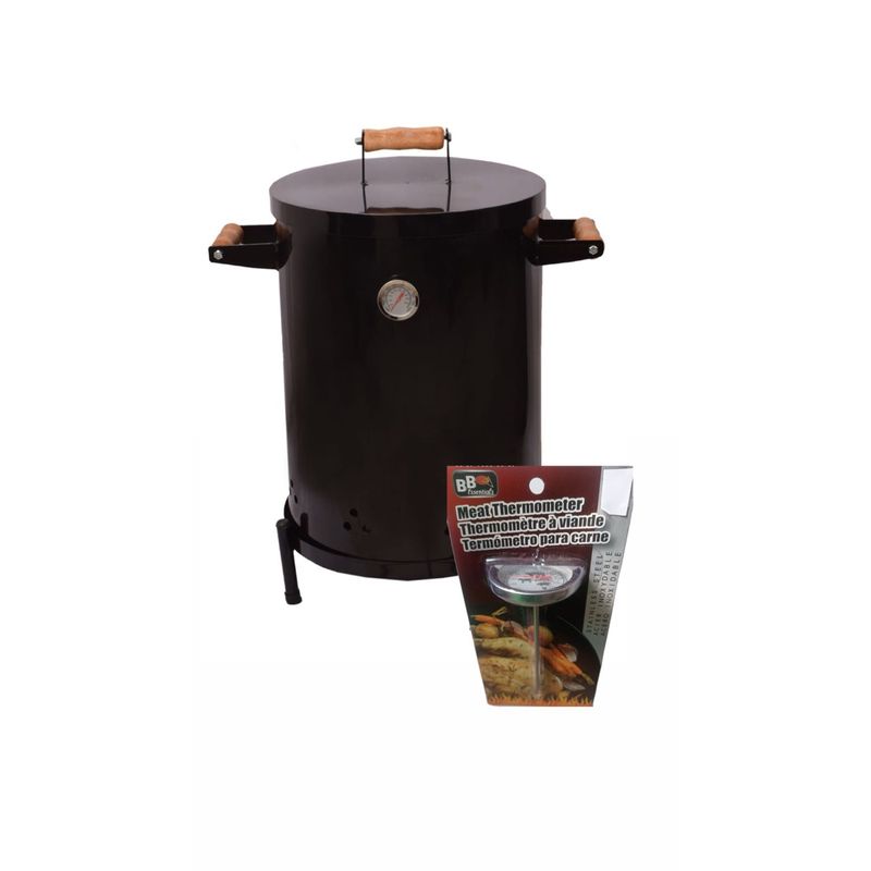 MILLER - Barril Ahumador  Asador TERMOMETRO CARNES Ref 6002
