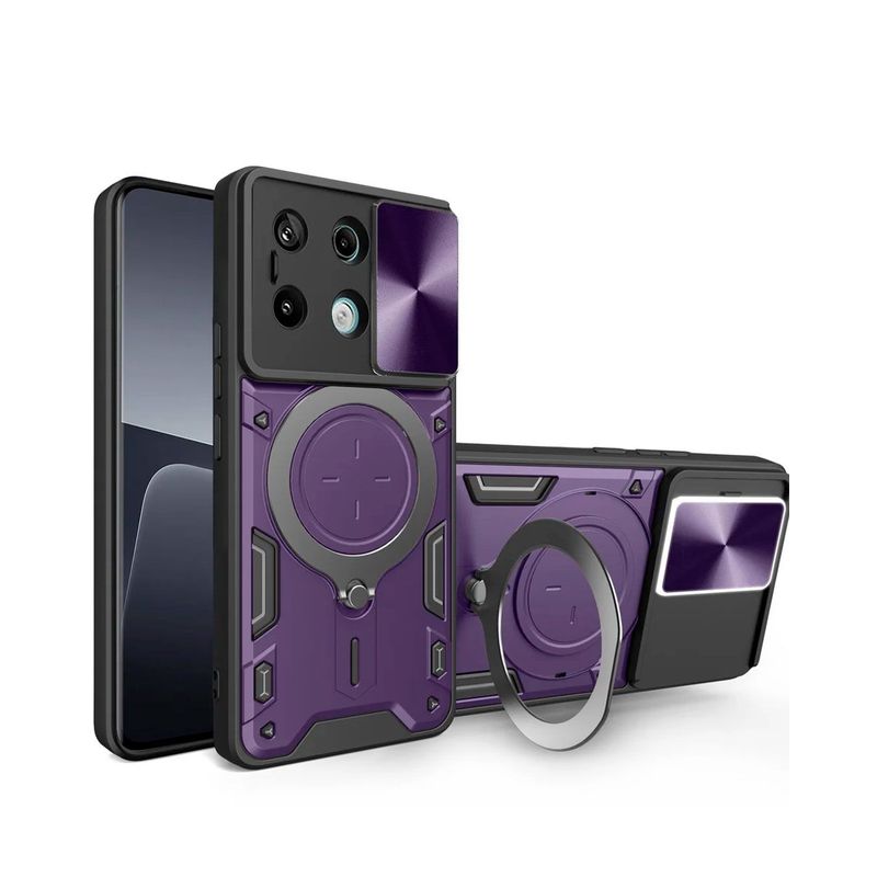 GENERICO - Estuche Proteccion Camara Para Xiaomi Redmi Note 13 5G Morado