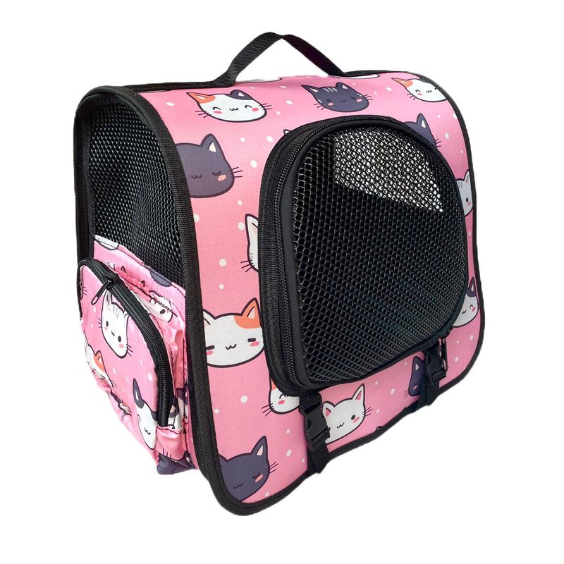 GENERICO - Maleta morral para mascota gato o perro guacal