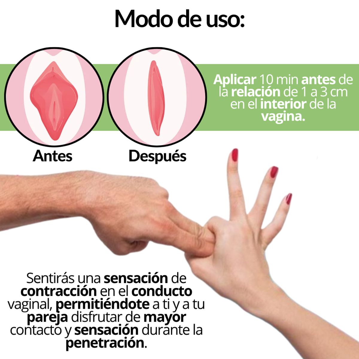 GENERICO - Lubricante Estrechante Vaginal En Gel Flavor Sex 15g