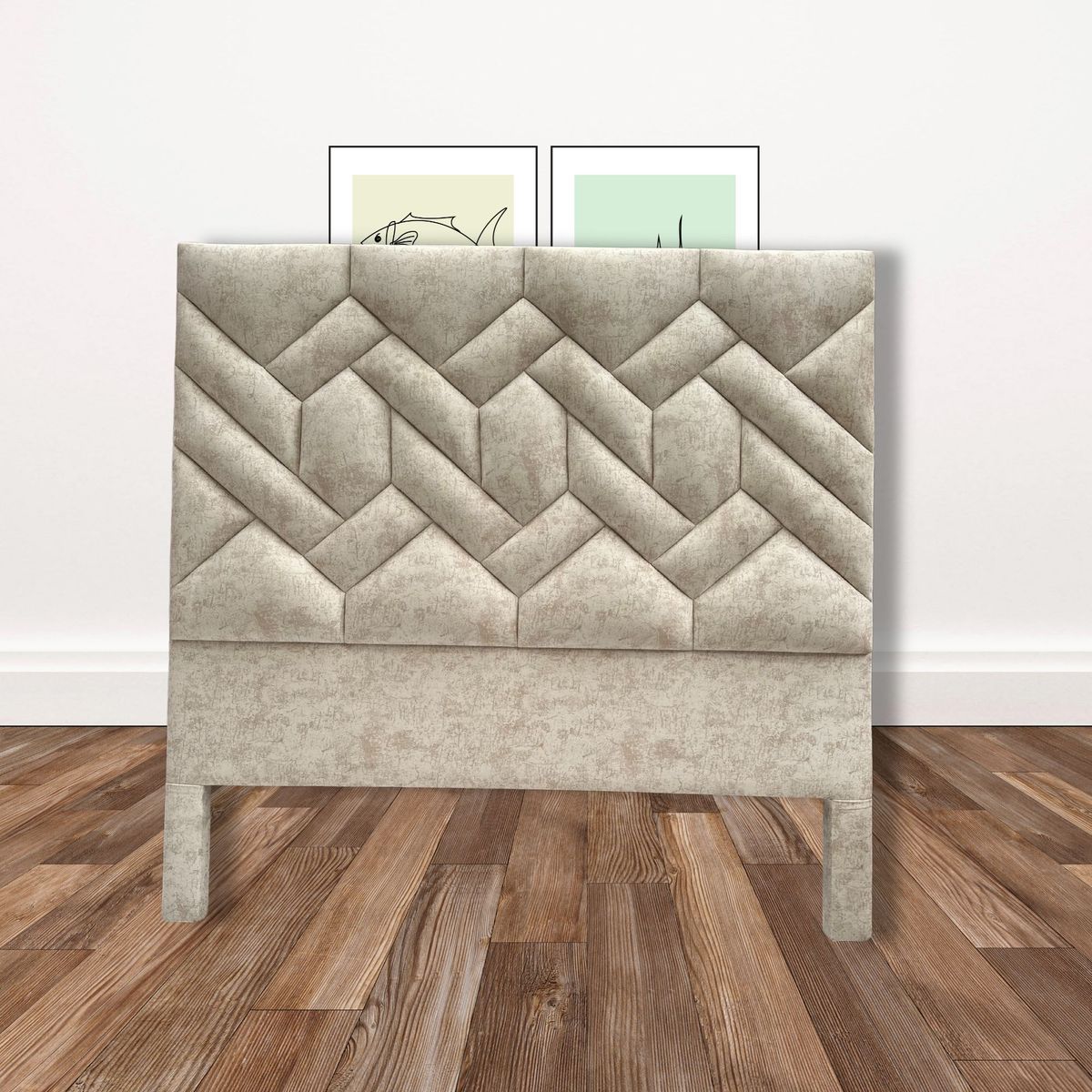 ESTILO Y CONFORT - Cabecero Atlanta 140 Beige