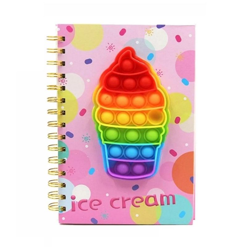 DAYOSHOP - Agenda Libreta Push Popit Popit Interactivo Figuras Unisex