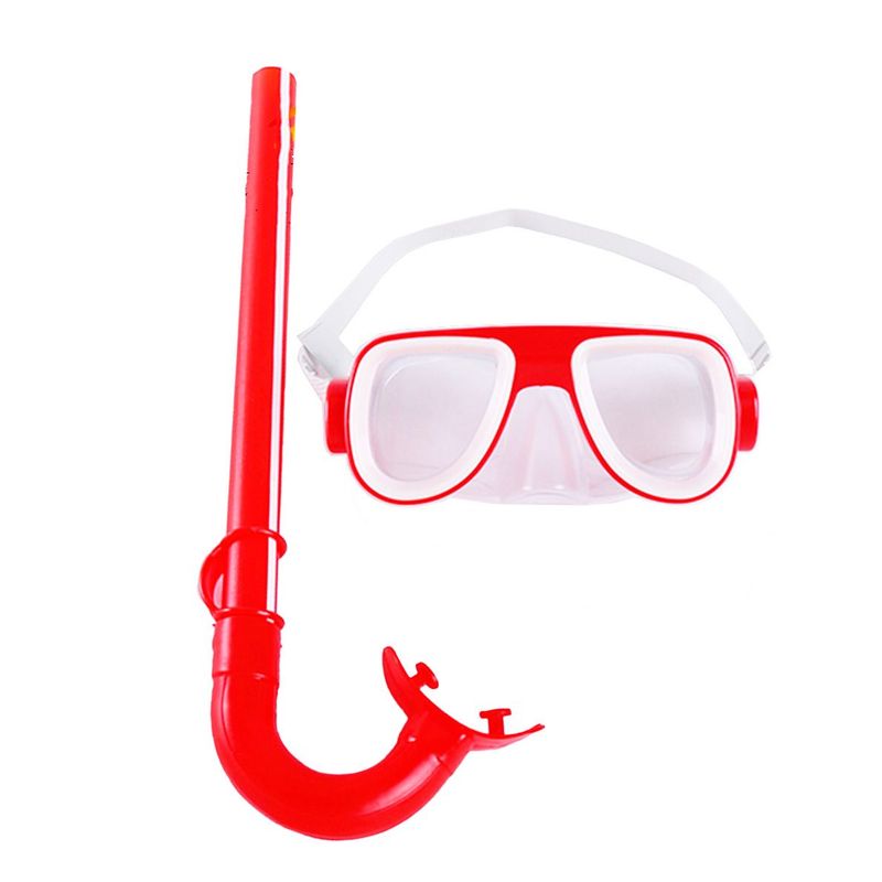 DAYOSHOP - Careta Snorkel Kit Buceo Transparente Ajustable Swim Wenfei