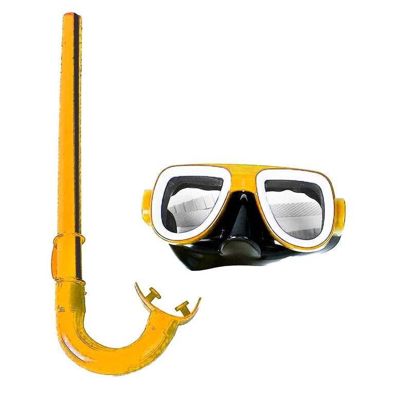 DAYOSHOP - Careta Snorkel Kit Buceo Resistente Ajustable Swim Wenfei