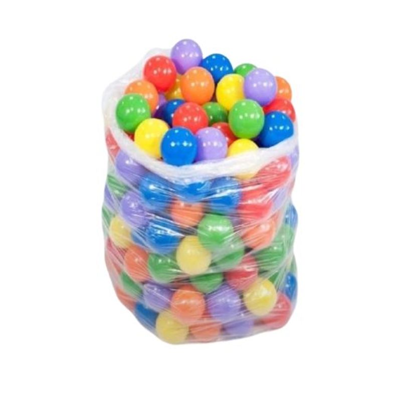 GENERICO - 200 PELOTAS PARA PISCINA COLORES SURTIDOS…