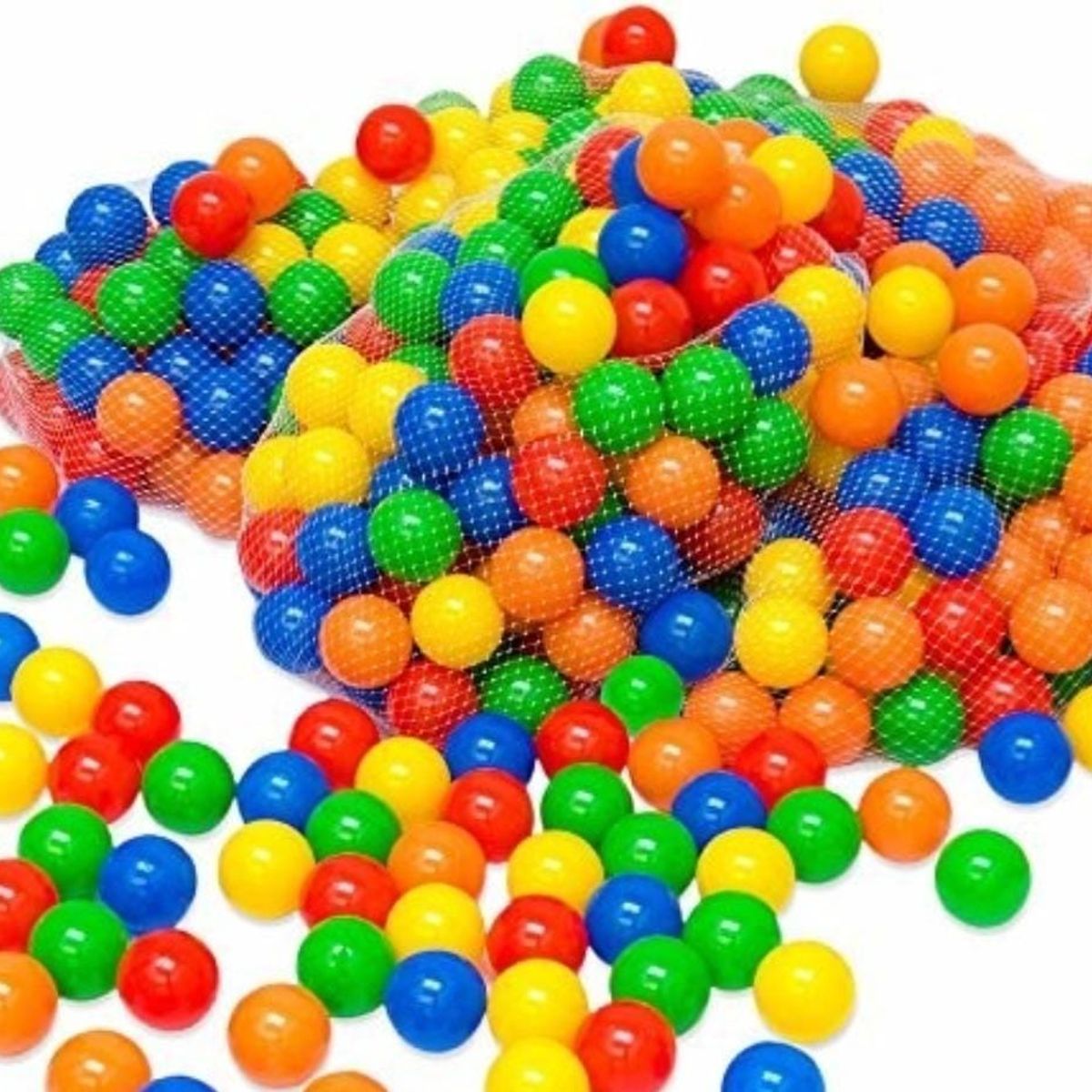 INFANTILES CAJUROMIX - 300 PELOTAS PARA PISCINA COLORES SURTIDOS