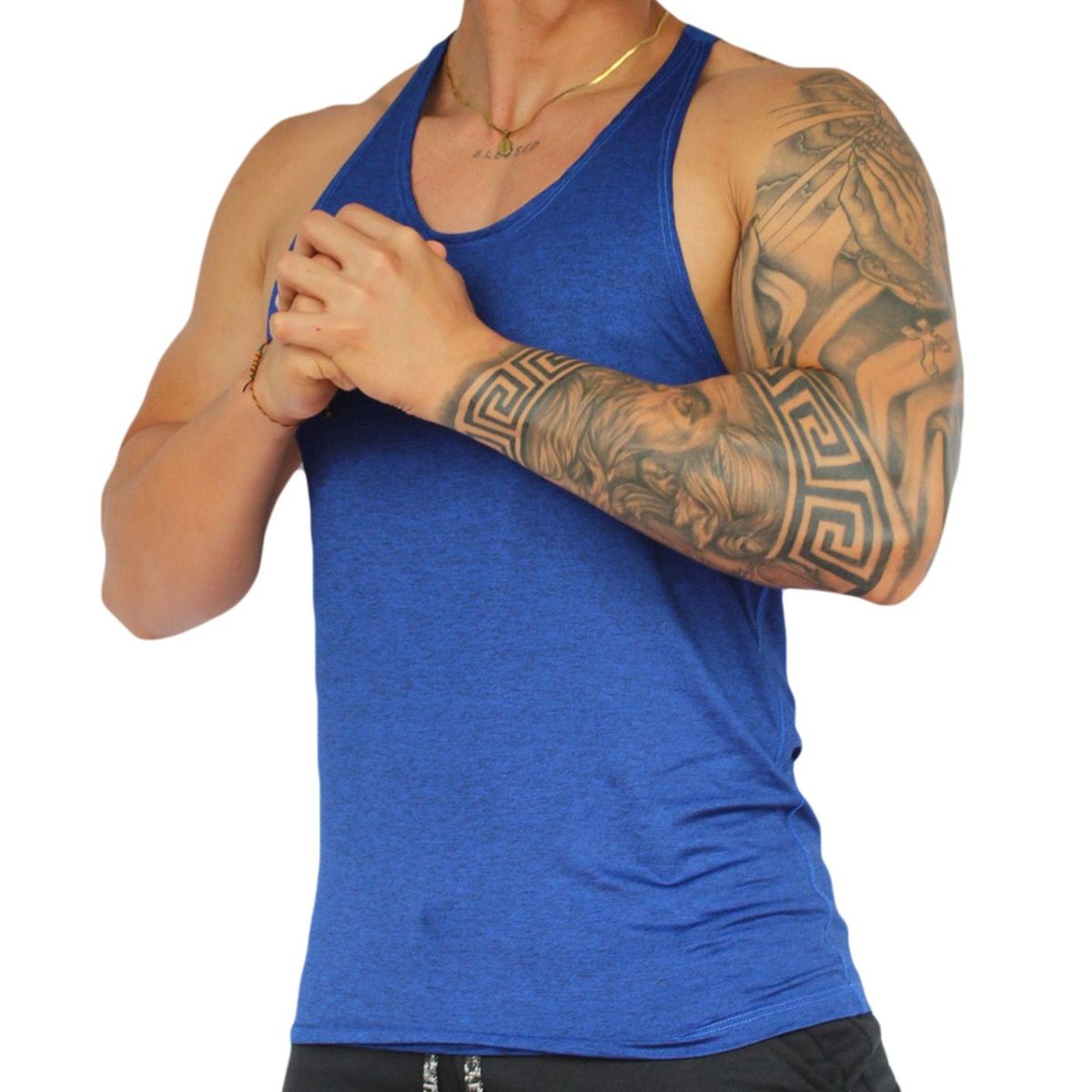 GENERICO - Camiseta Esqueleto Premium Mundo Alfa De Gym en Lycra Fria para Hombre