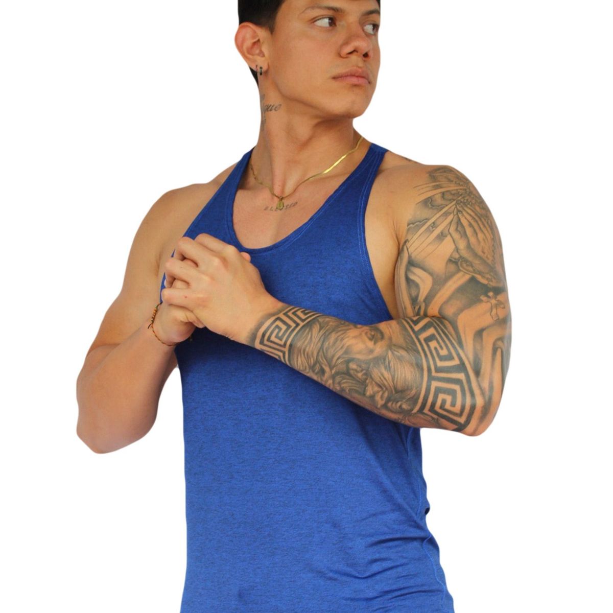 GENERICO - Camiseta Esqueleto Premium Mundo Alfa De Gym en Lycra Fria para Hombre