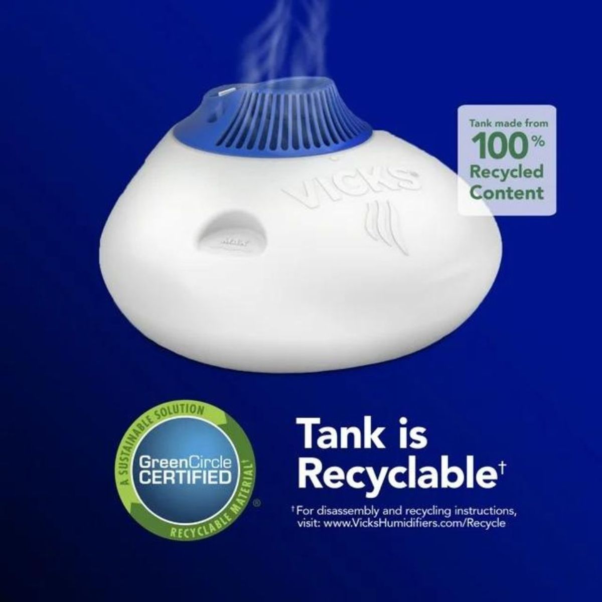 VICKS - Vaporizador Caliente Vick 1.5 Congestión Gripa