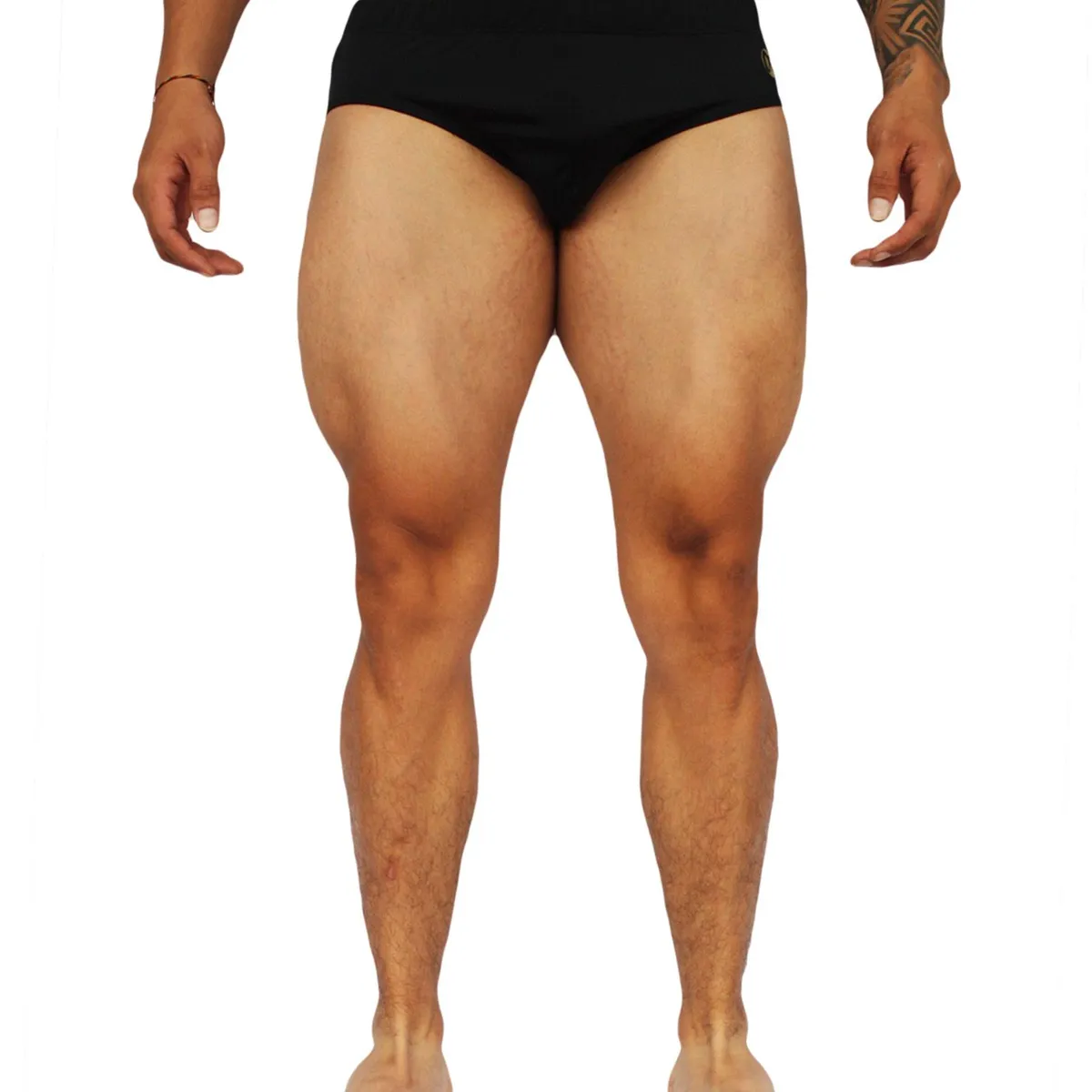 GENERICO - Traje De Baño Brief Clásico Liso Unicolor Mundo Alfa de Hombre