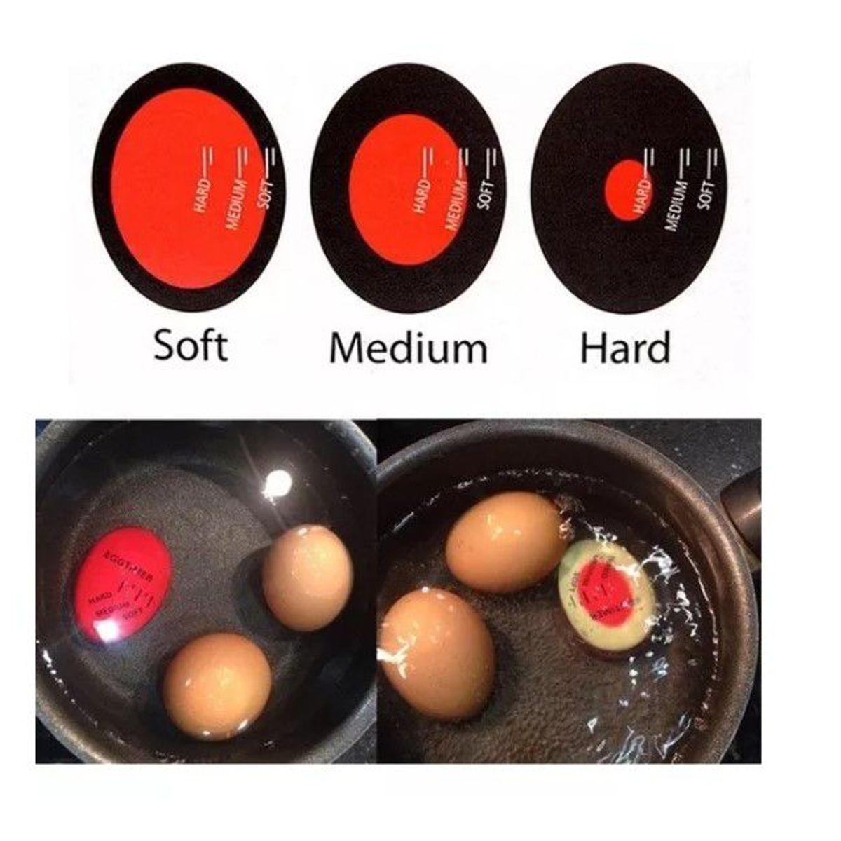 AFM - Huevo Medidor Temporizador De Cocción Perfecta Egg Time