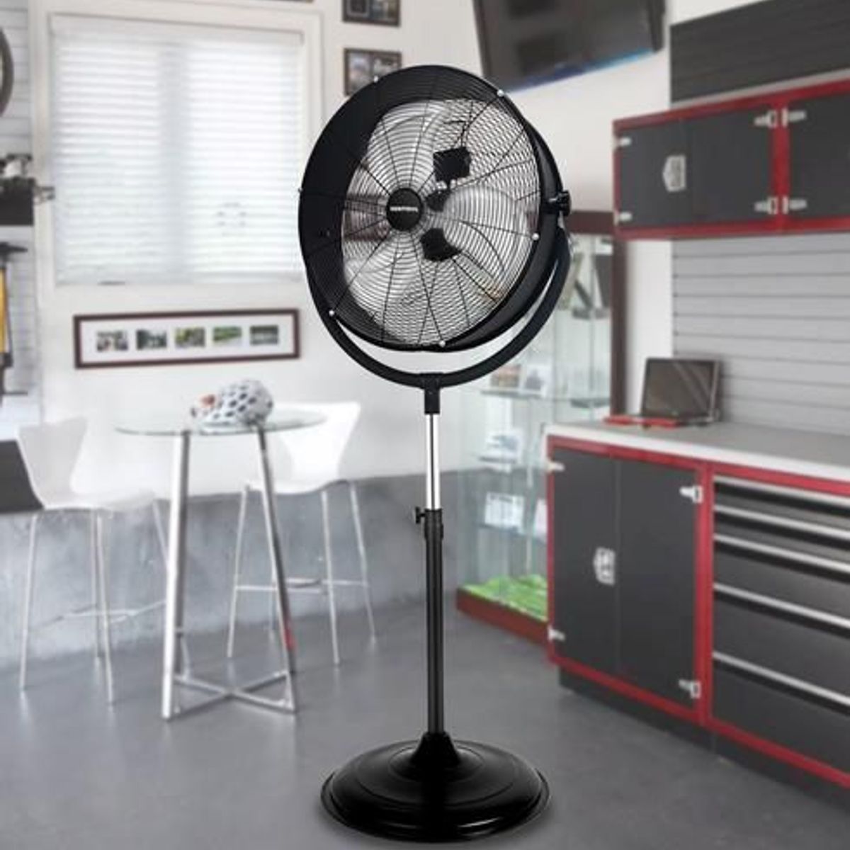 VENTILO - Ventilador de Uso Industrial UltraPotente de Pie 130W Ventisol