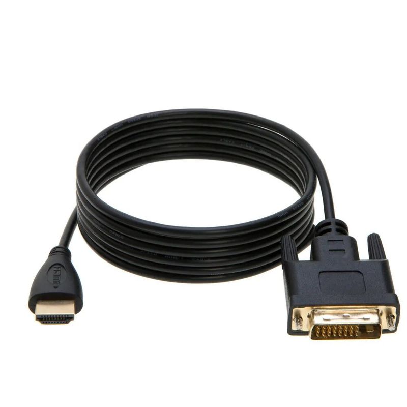 OEM - Cable Dvi D 24+1 A Hdmi De 3 Metros Bi-direccional