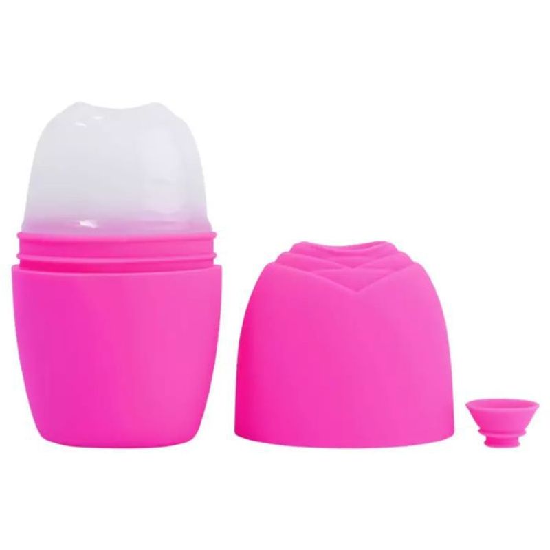 GENERICO - masajeador facial molde de hielo color fucsia