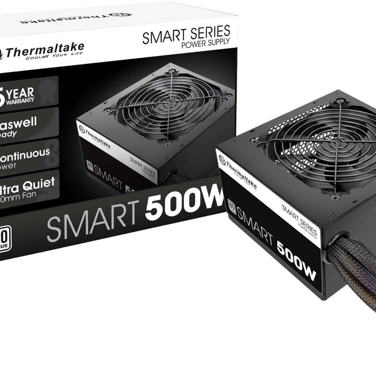 THERMALTAKE - Fuente Thermaltake Smart 500 W 80+ Certificada