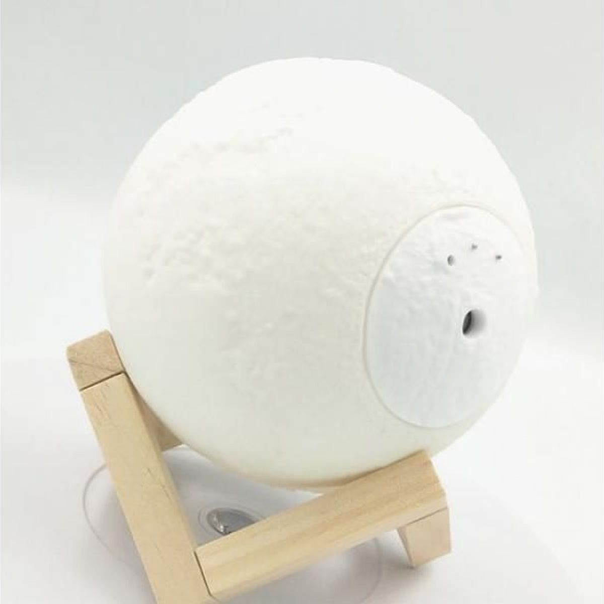 GENERICO - Humificador Difusor Luna Aroma 3 Toques Led Lampara Con Base