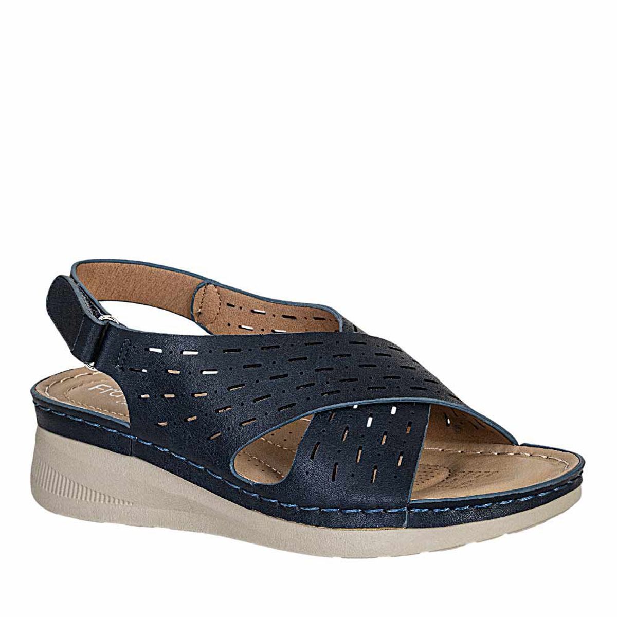 FRATTINI COMFORT - Plataforma de Mujer marca FRATTINI COMFORT en Color AZUL   SAND3J812